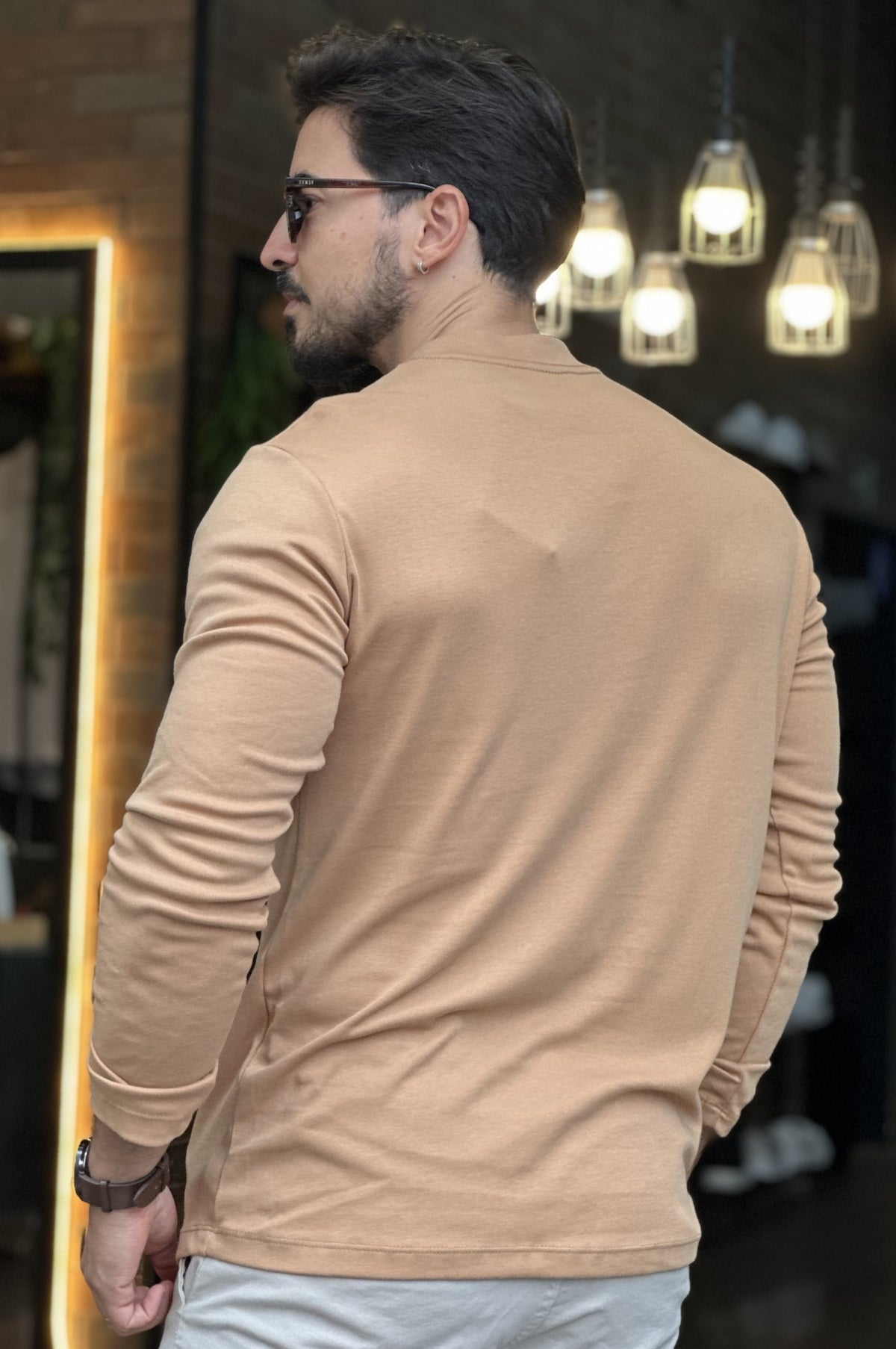 Gola Média Marrom King&Joe