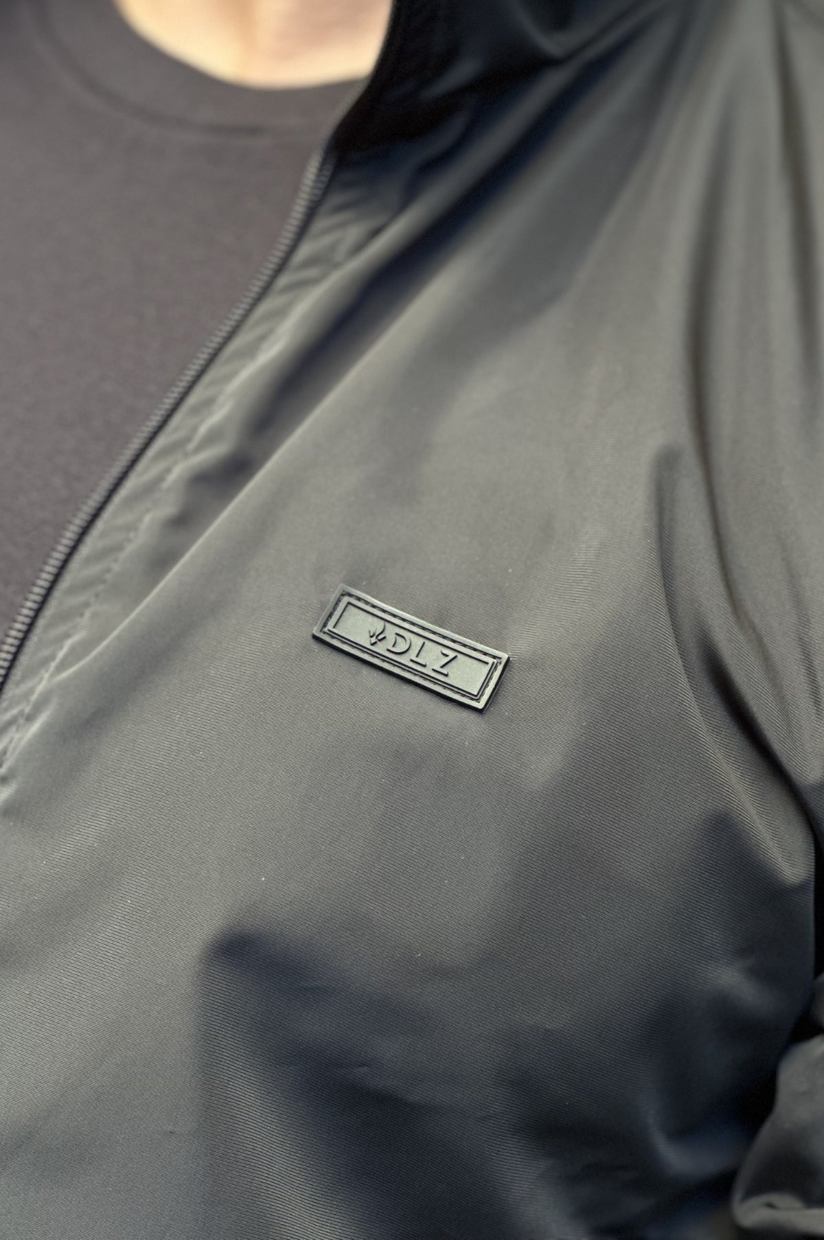 Jaqueta Casual Preta DLZ