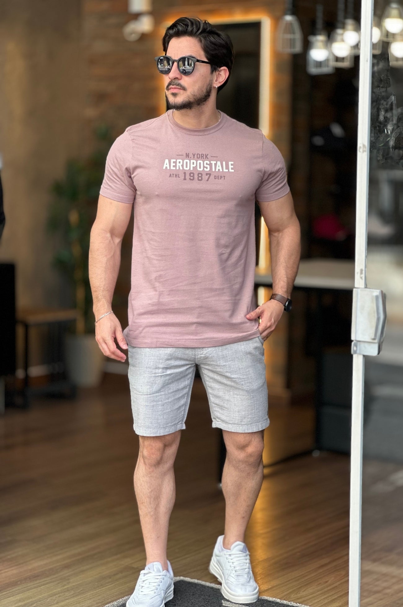 Camiseta Rose Aeropostale