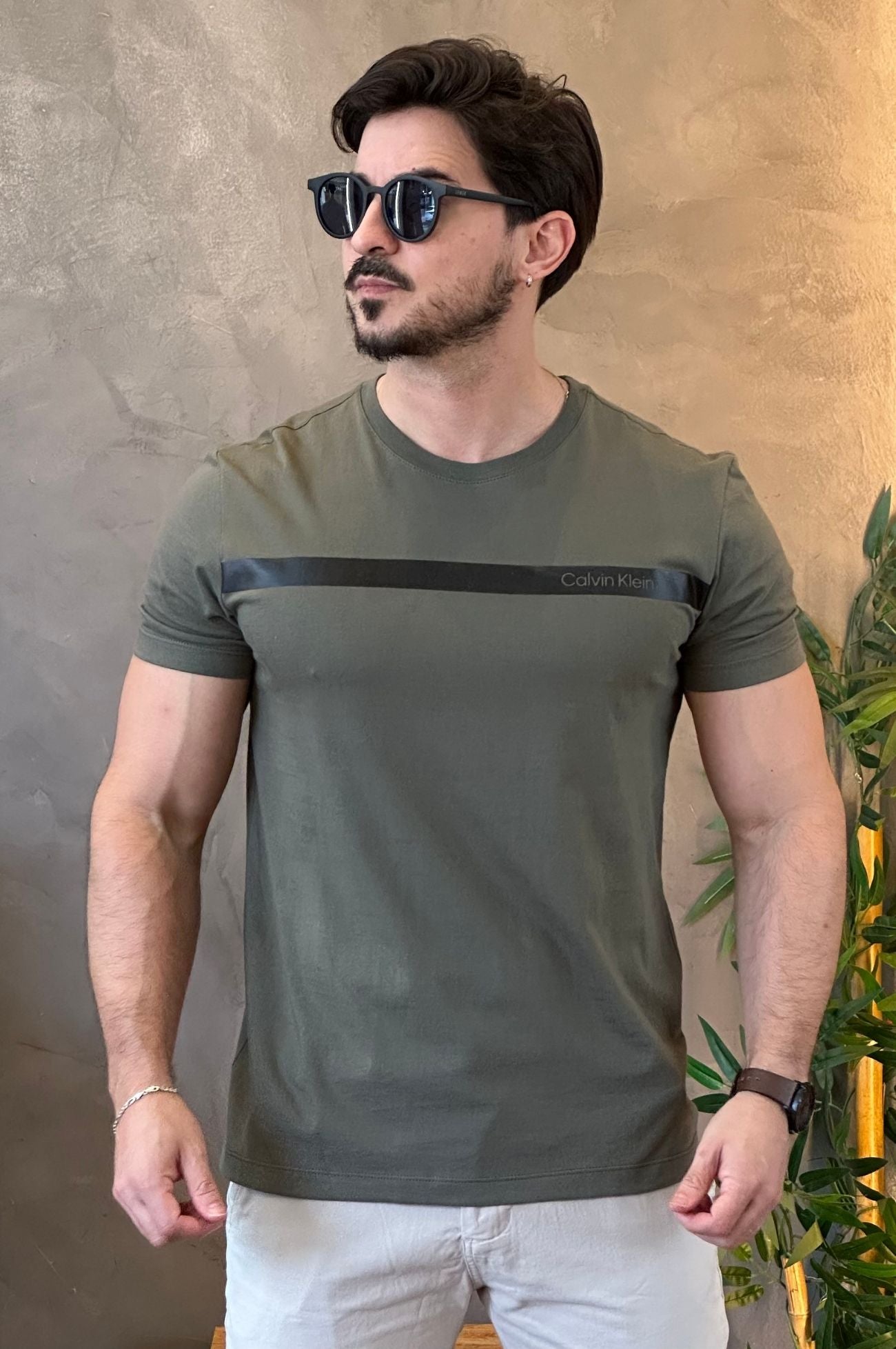 Camiseta Verde CK