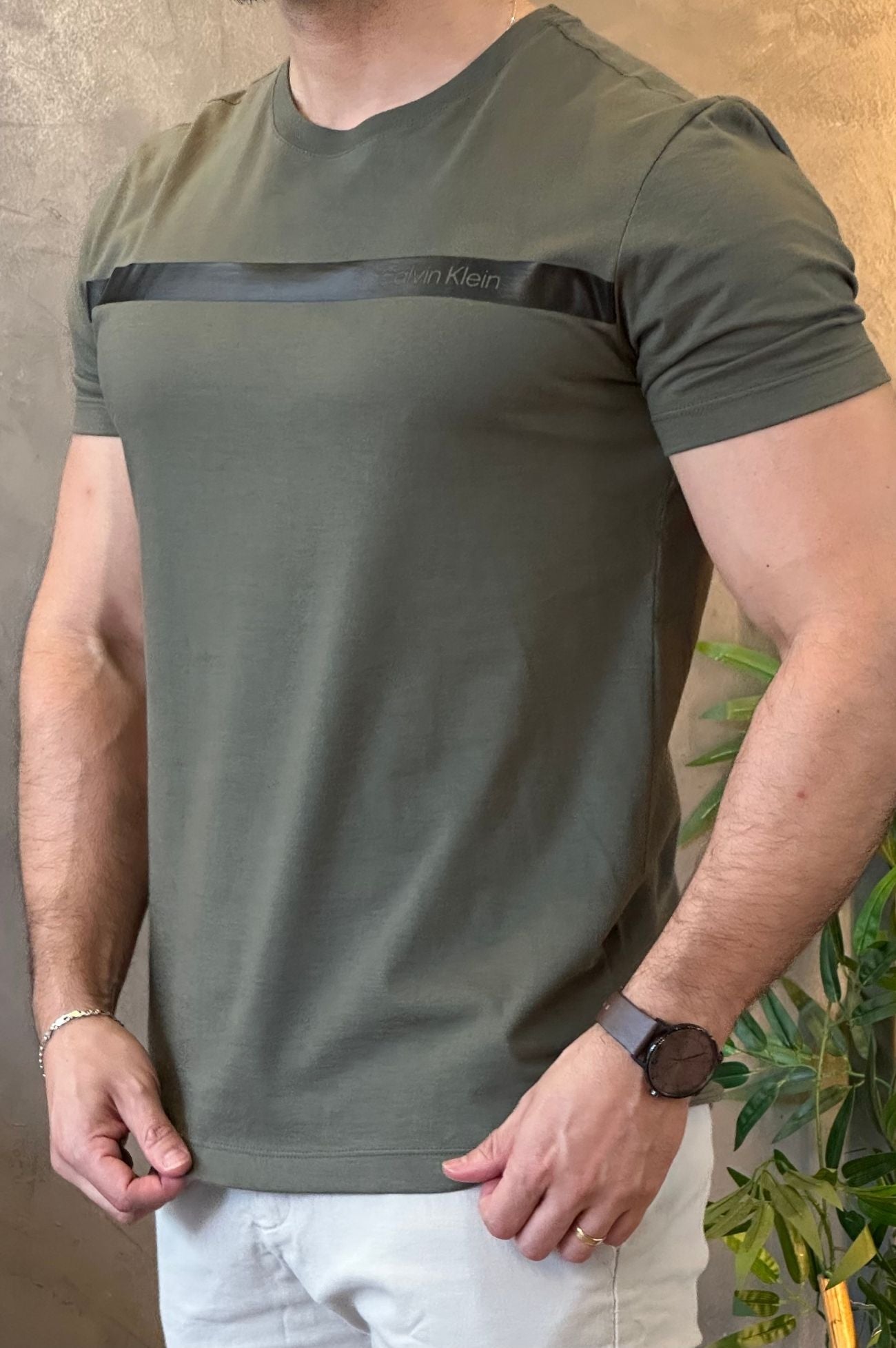 Camiseta Verde CK