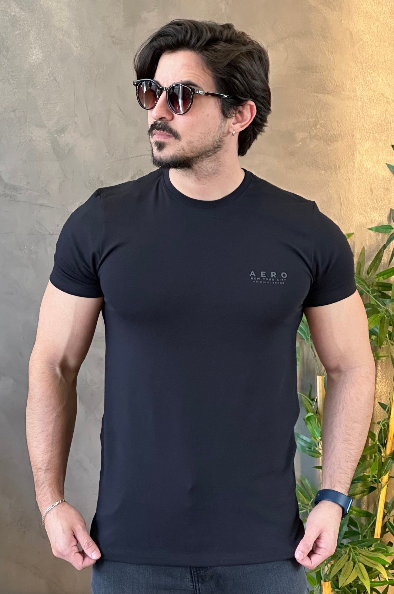 Camiseta Logo no Peito Aeropostale