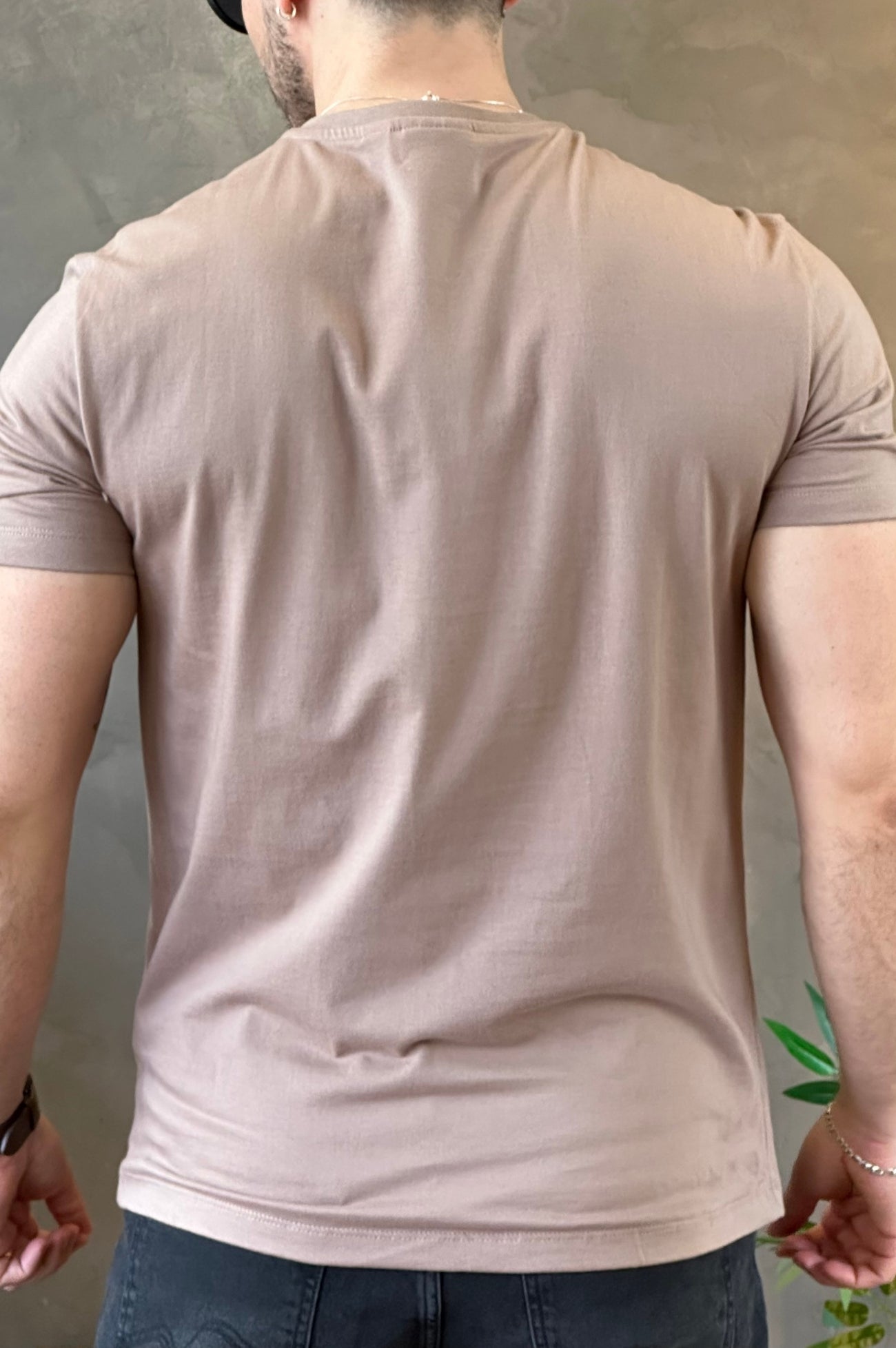 Camiseta Bege Calvin Klein