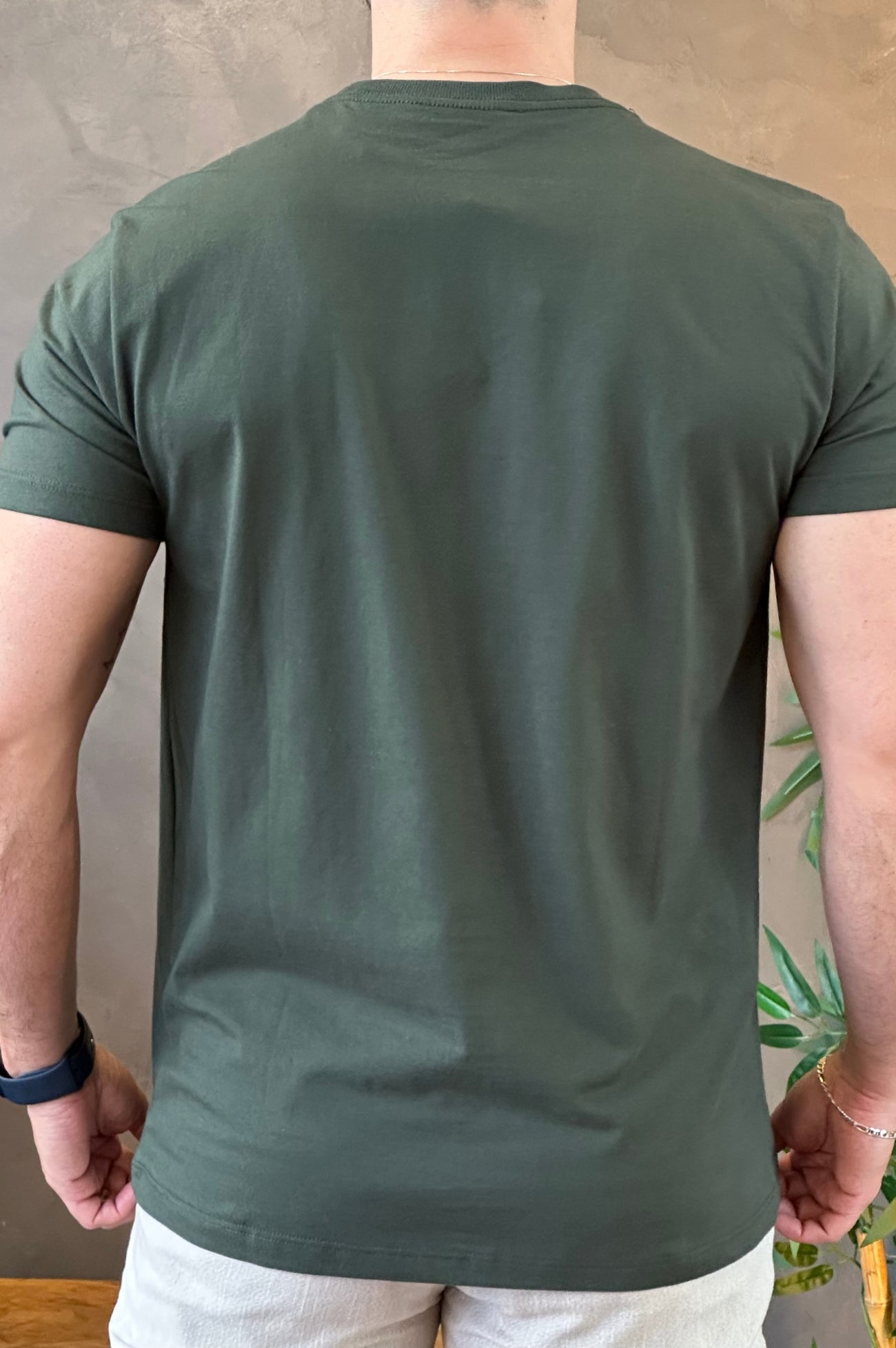 Camiseta Verde Lobo Acostamento