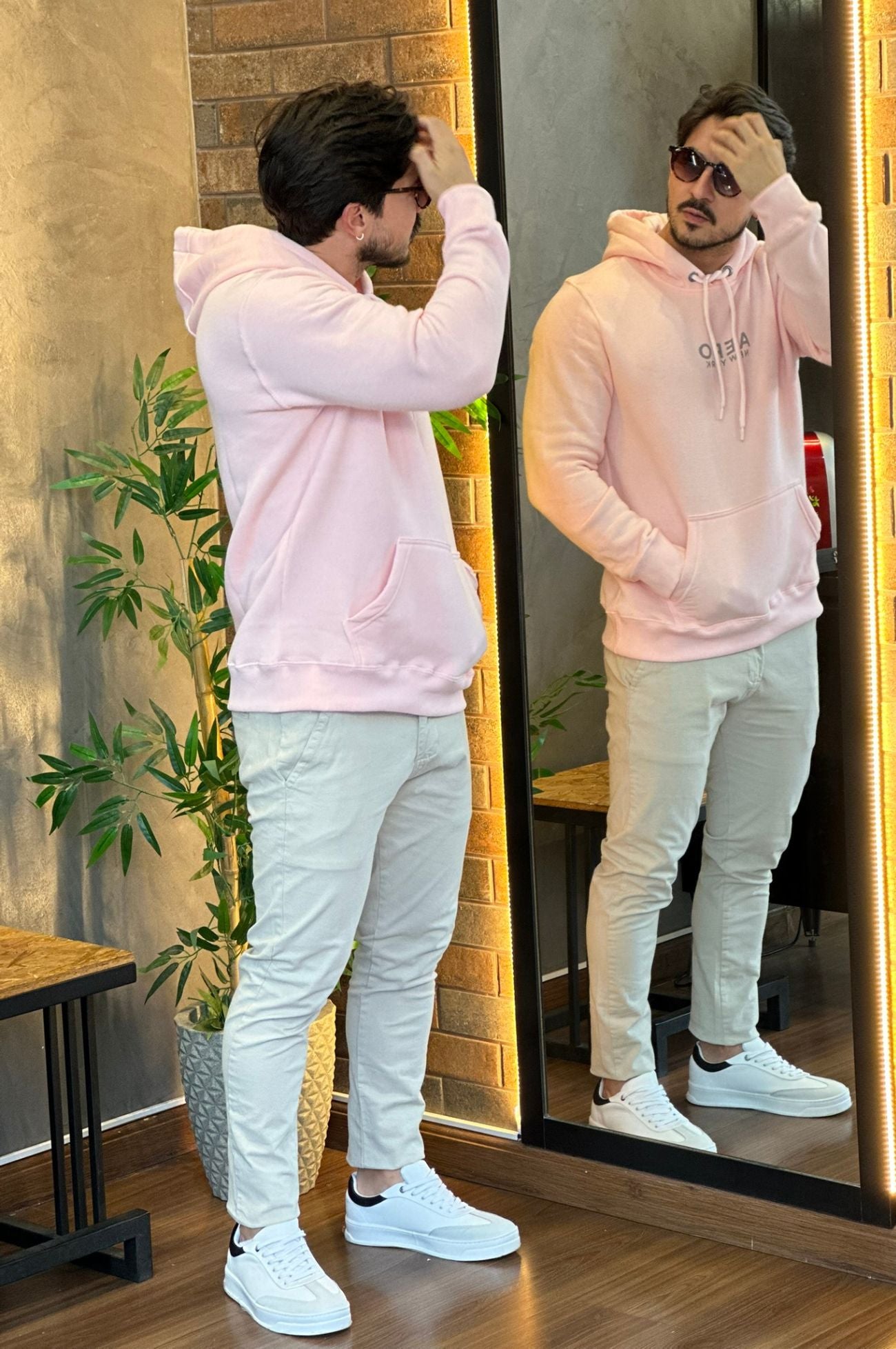 Moletom Rosa Aeropostale