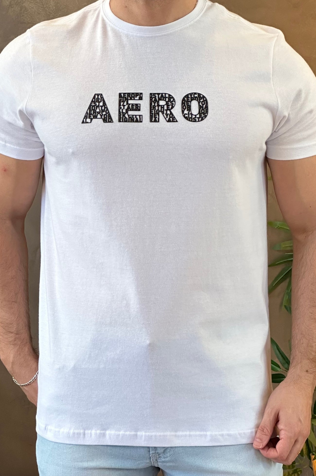 Camiseta Branca Aeropostale