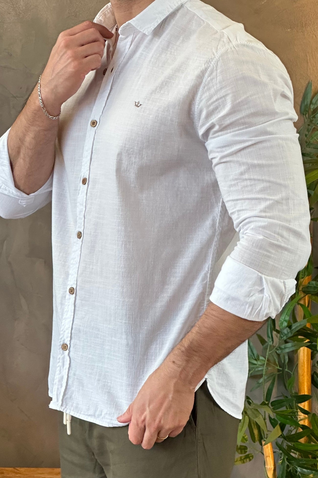 Camisa Flame Branca Docthos