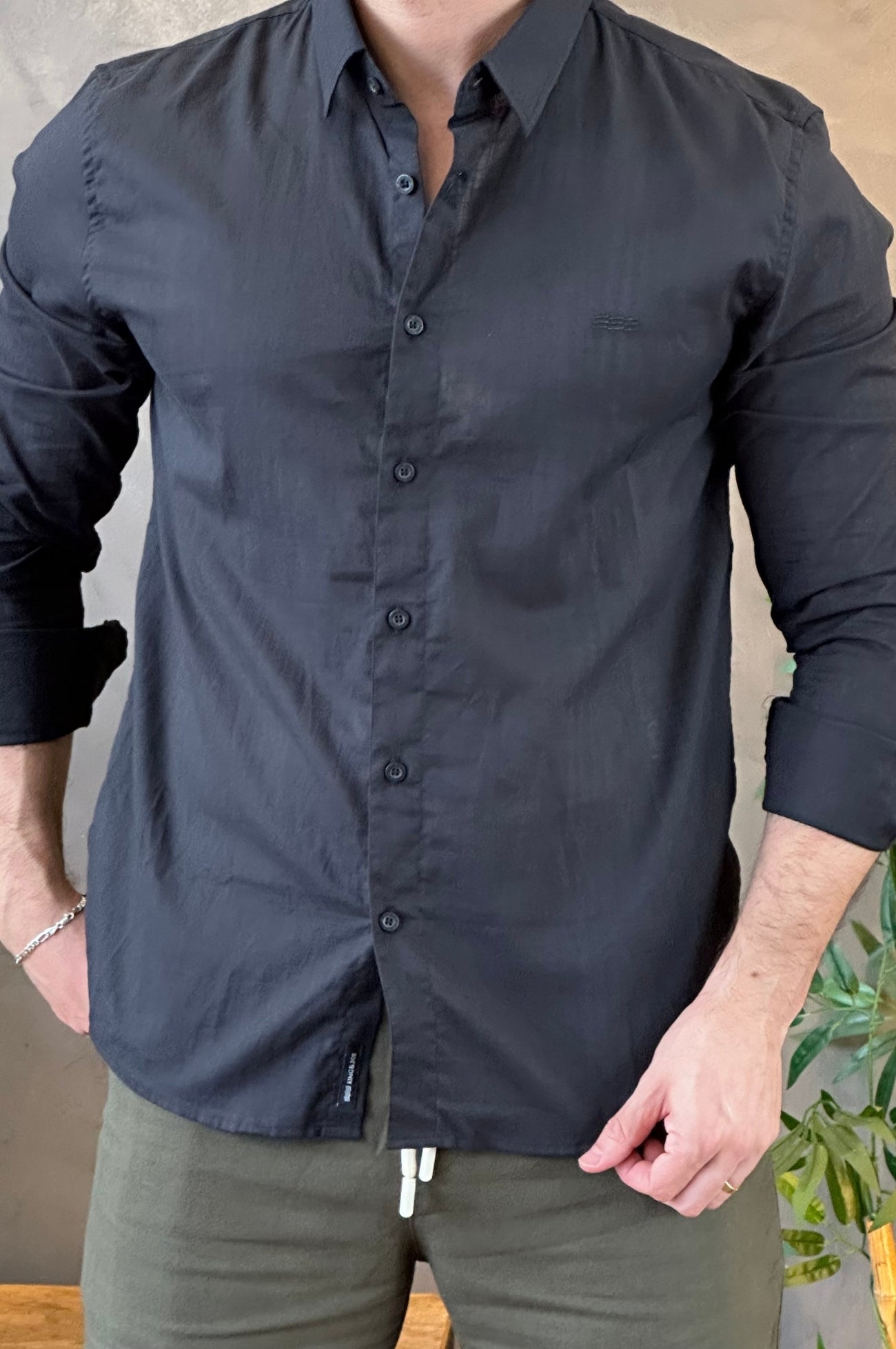 Camisa Flame Preta King&Joe