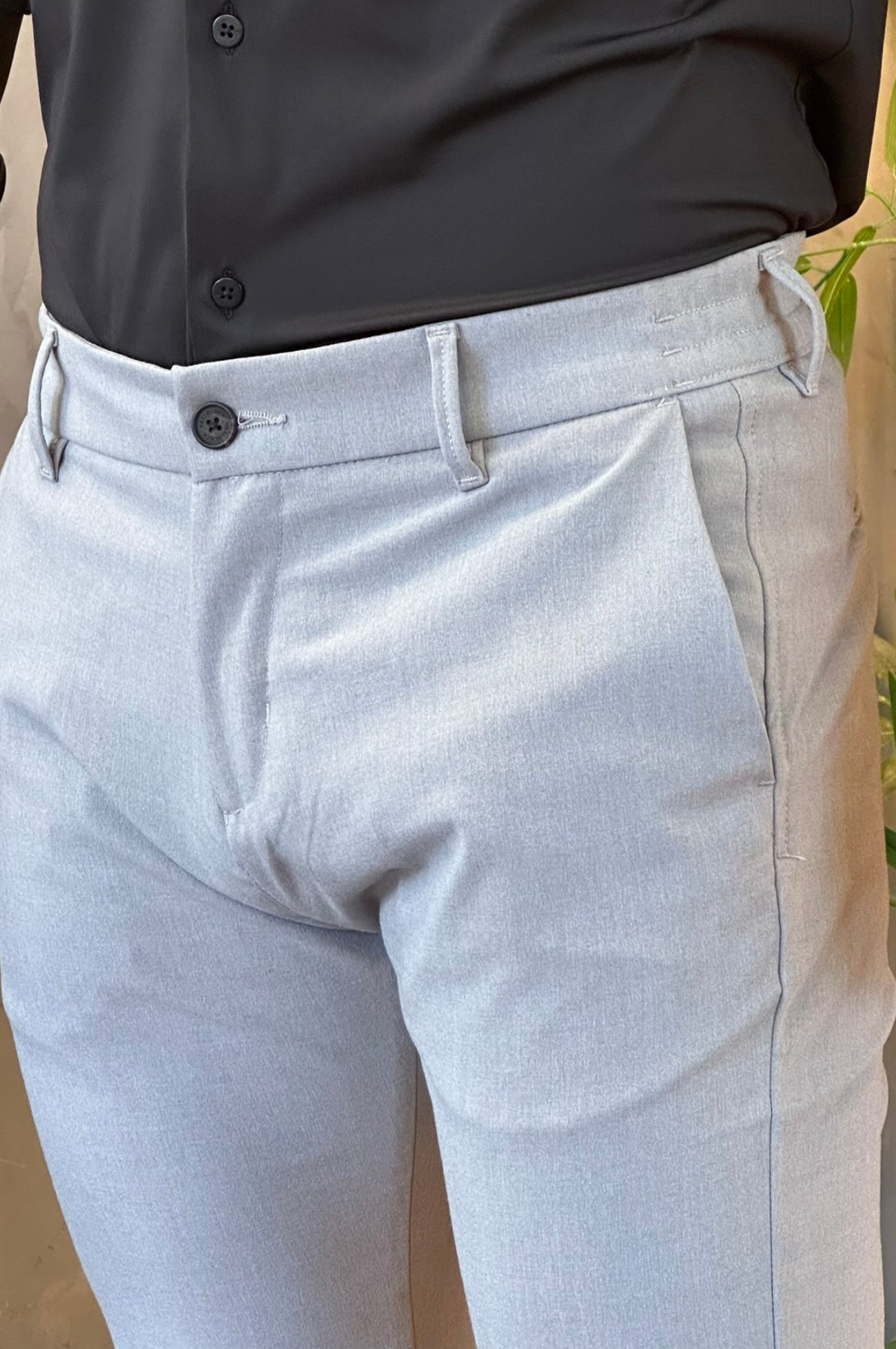 Calça Alfaiataria Cinza King&Joe