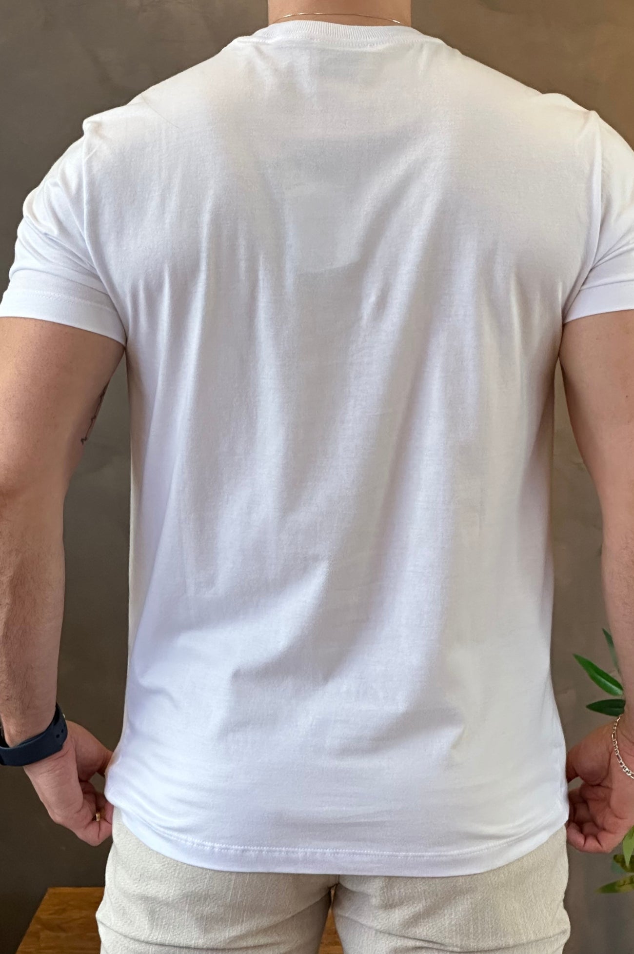 Camiseta Branca Lobo Acostamento