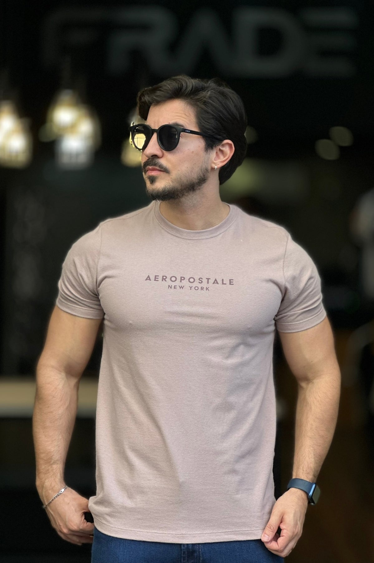 Camiseta rose Aeropostale