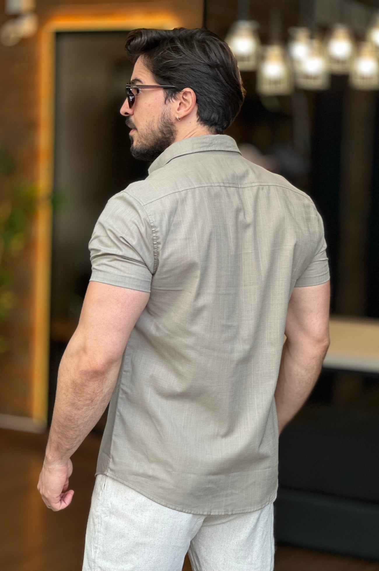 Camisa Flame Verde Acostamento