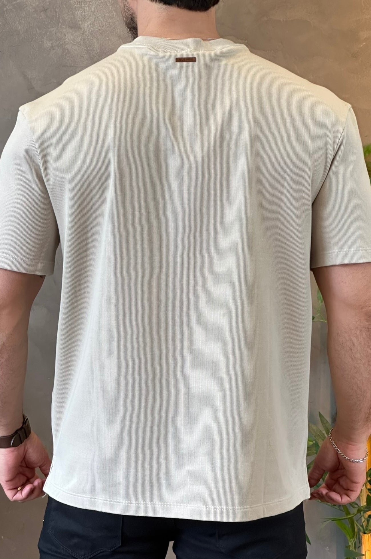 Camiseta Oversized Bege Eleven