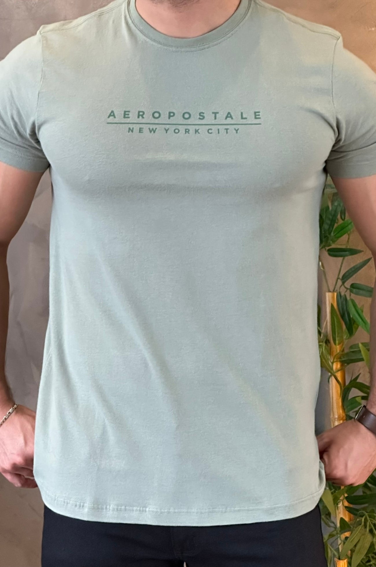 Camiseta Verde Aeropostale