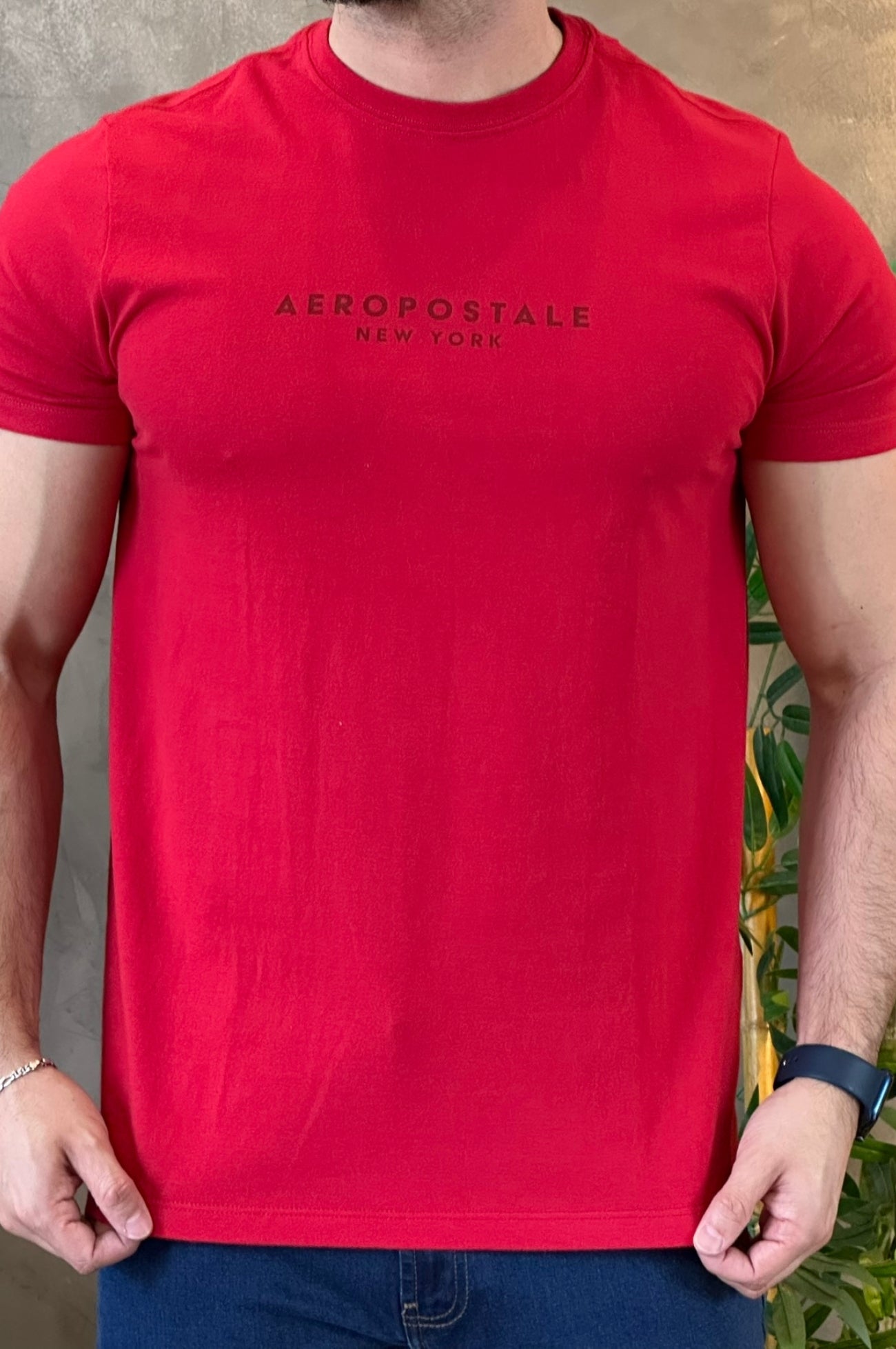 Camiseta Aeropostale Vermelha