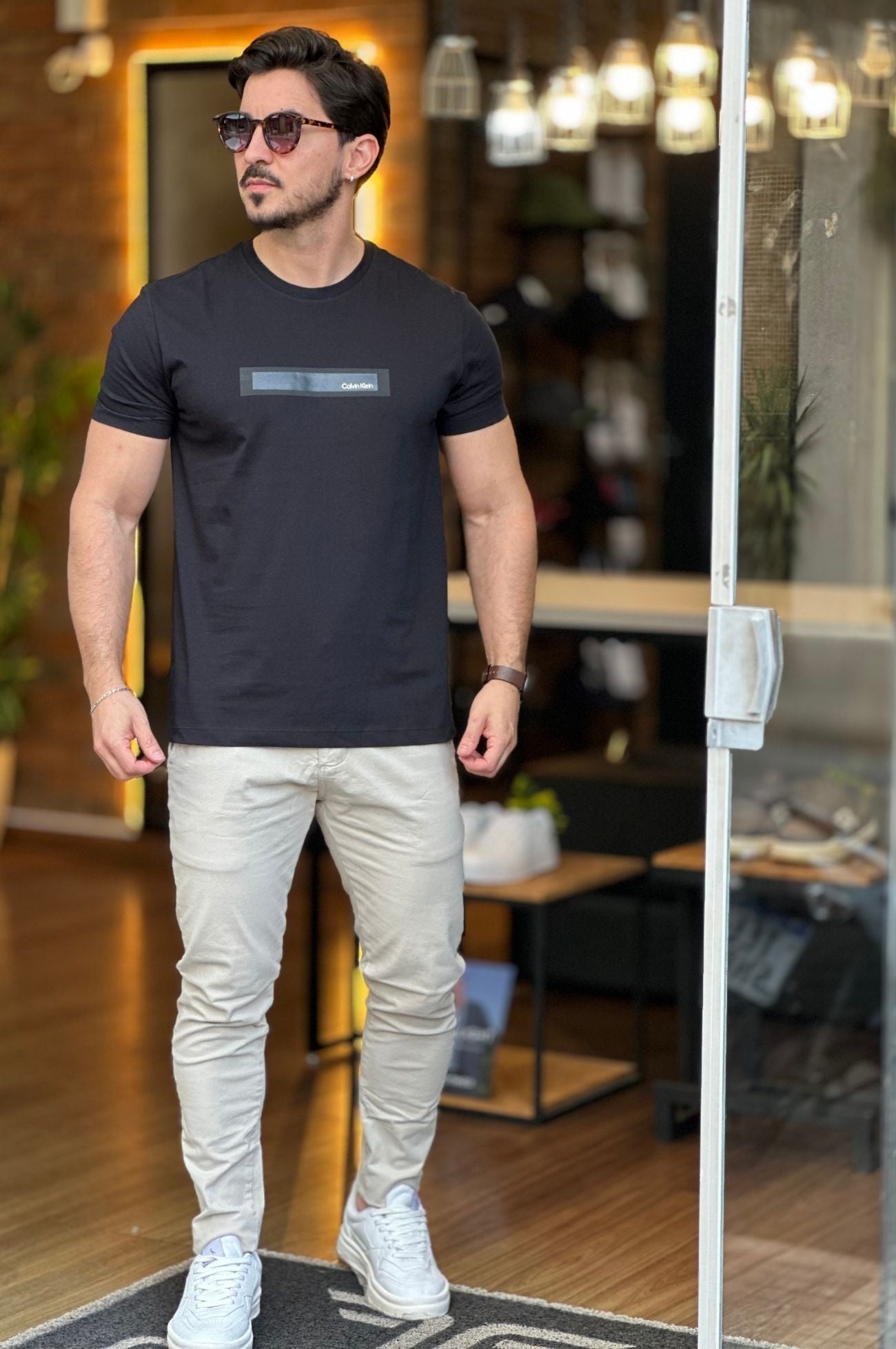 Camiseta Preta CK