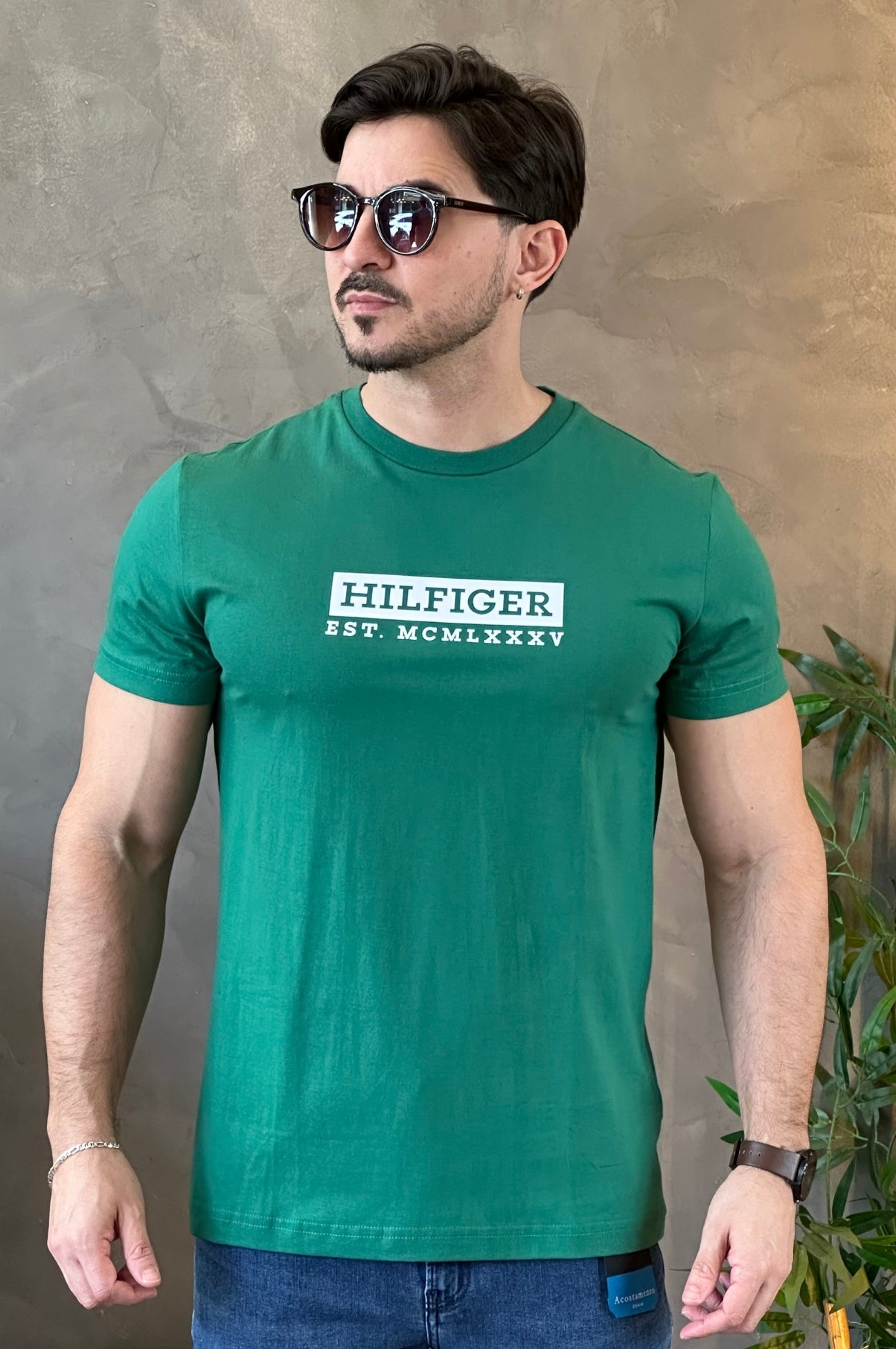 Camiseta Verde Tommy