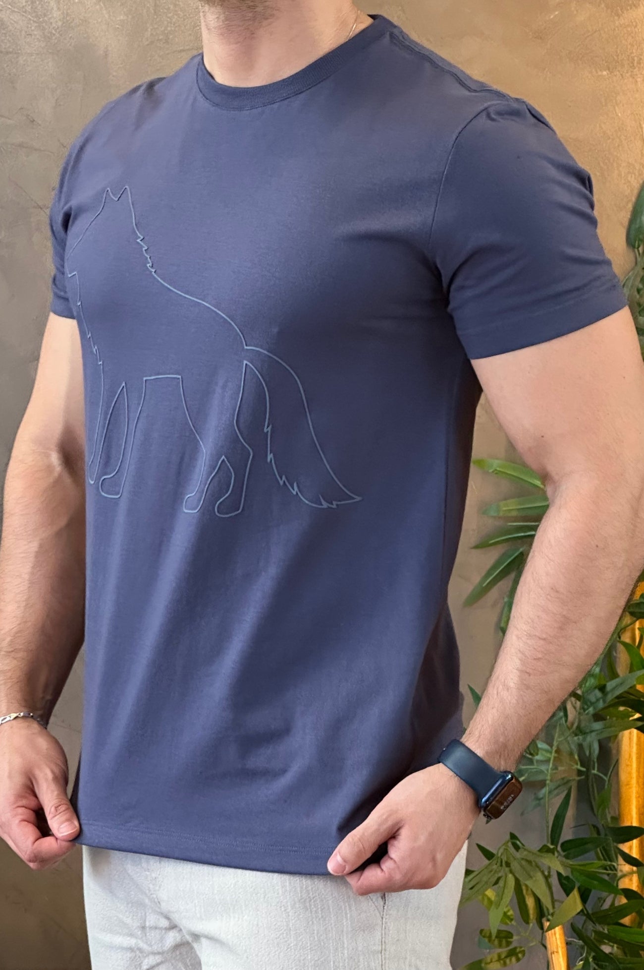 Camiseta Roxa Lobo Acostamento