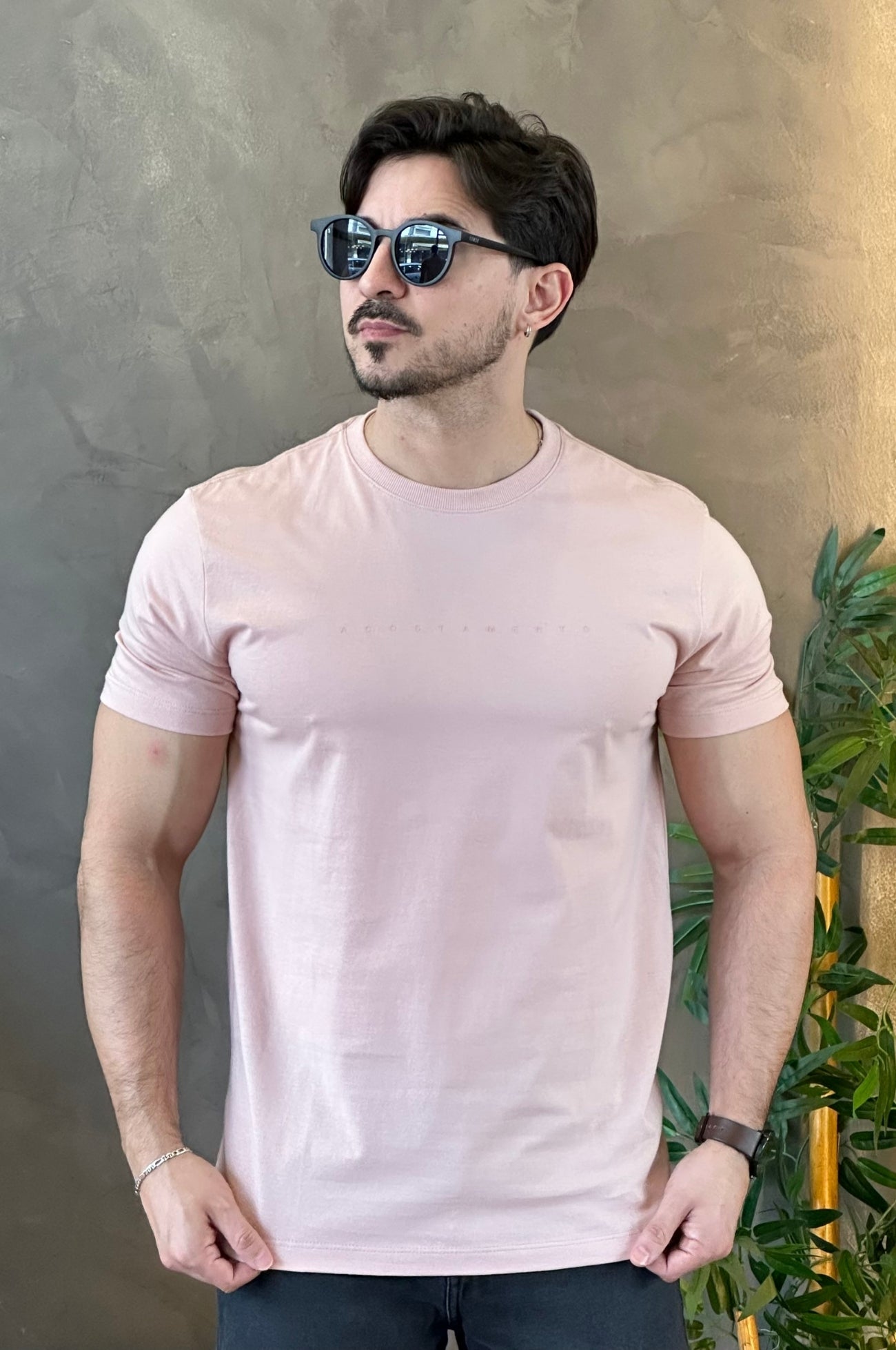 Camiseta Rosa Acostamento