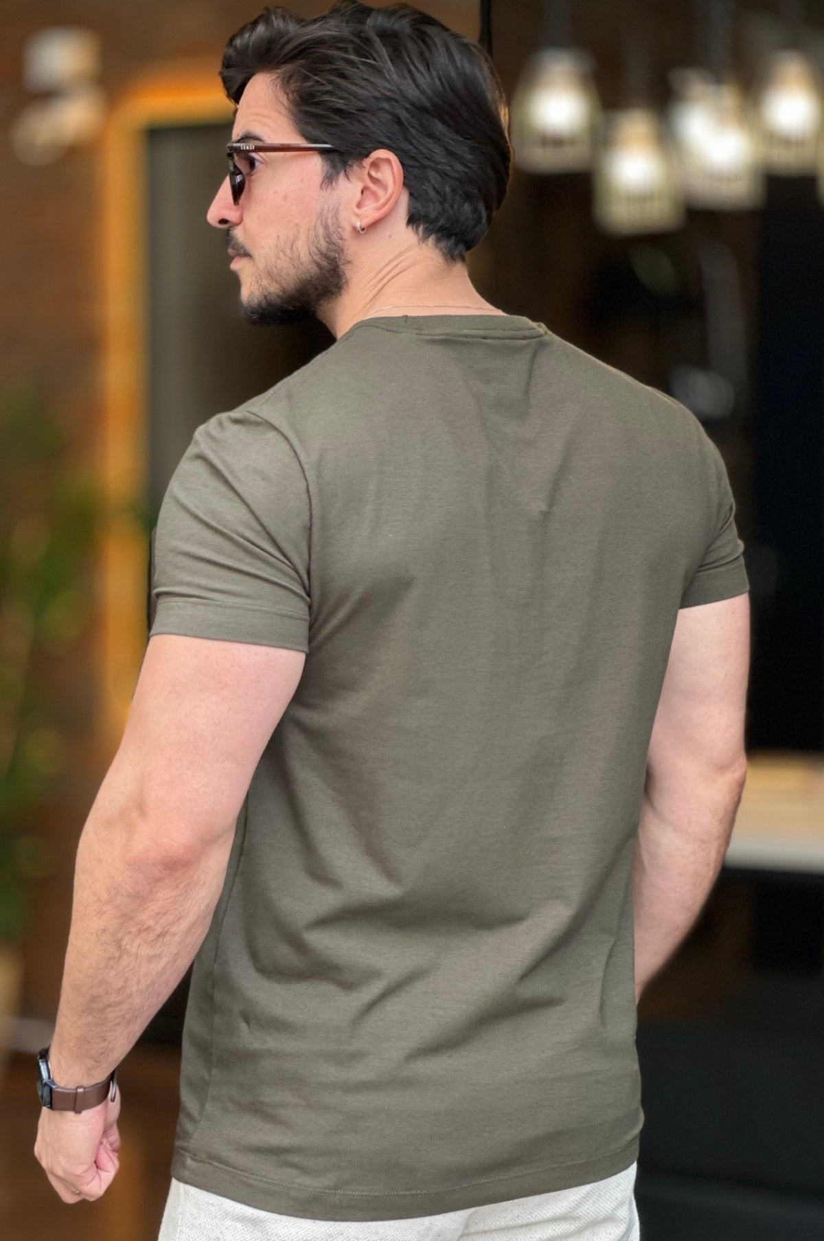 Camiseta Algodão com Elastano Acostamento