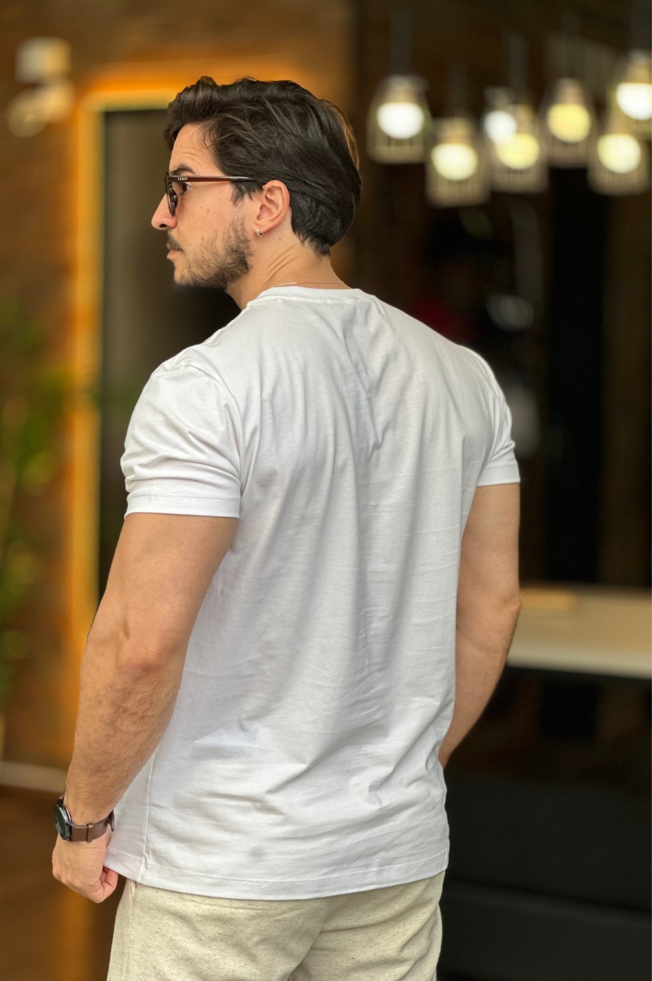 Camiseta Branca Acostamento