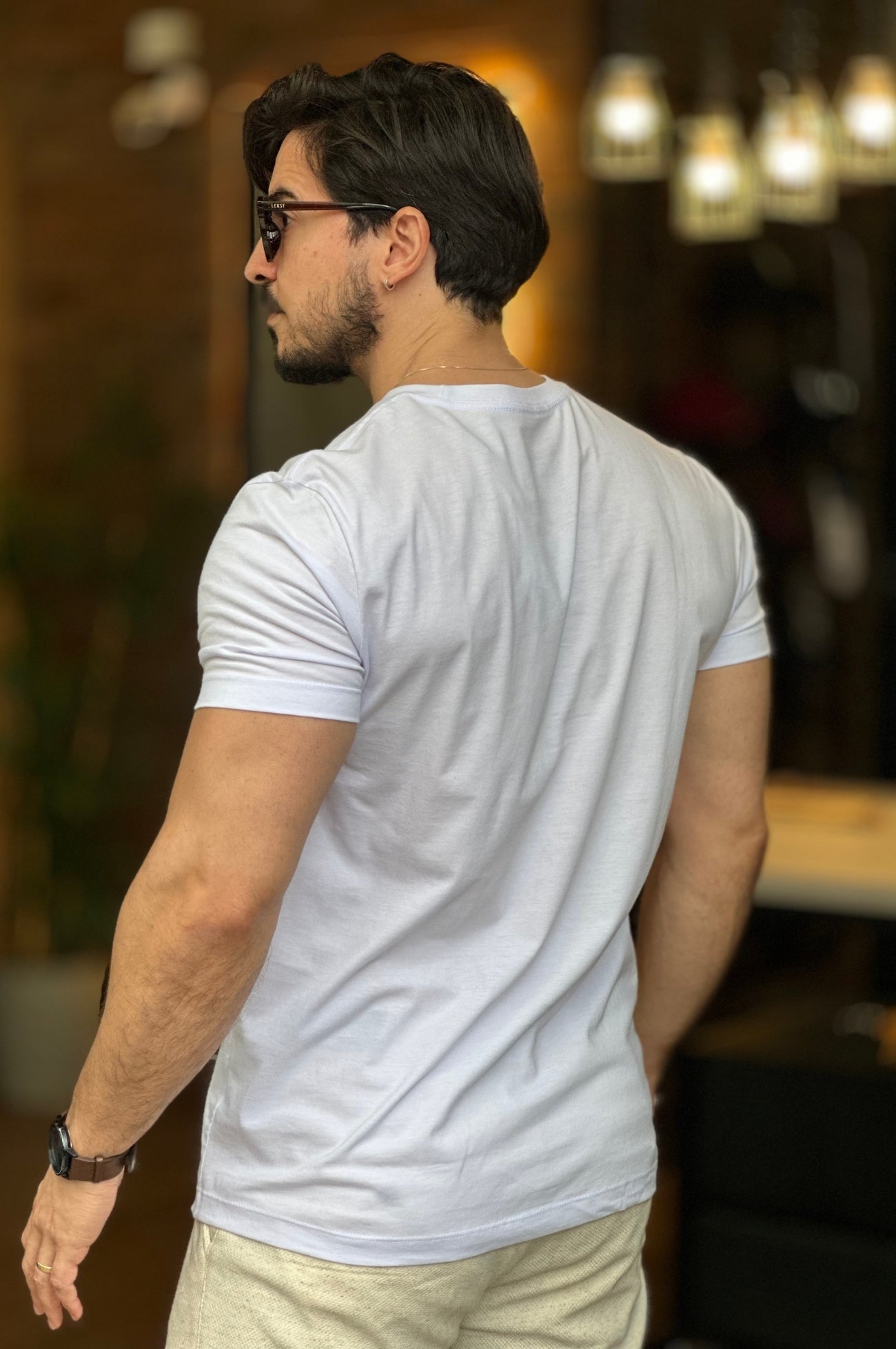 Camiseta Branca Calvin Klein