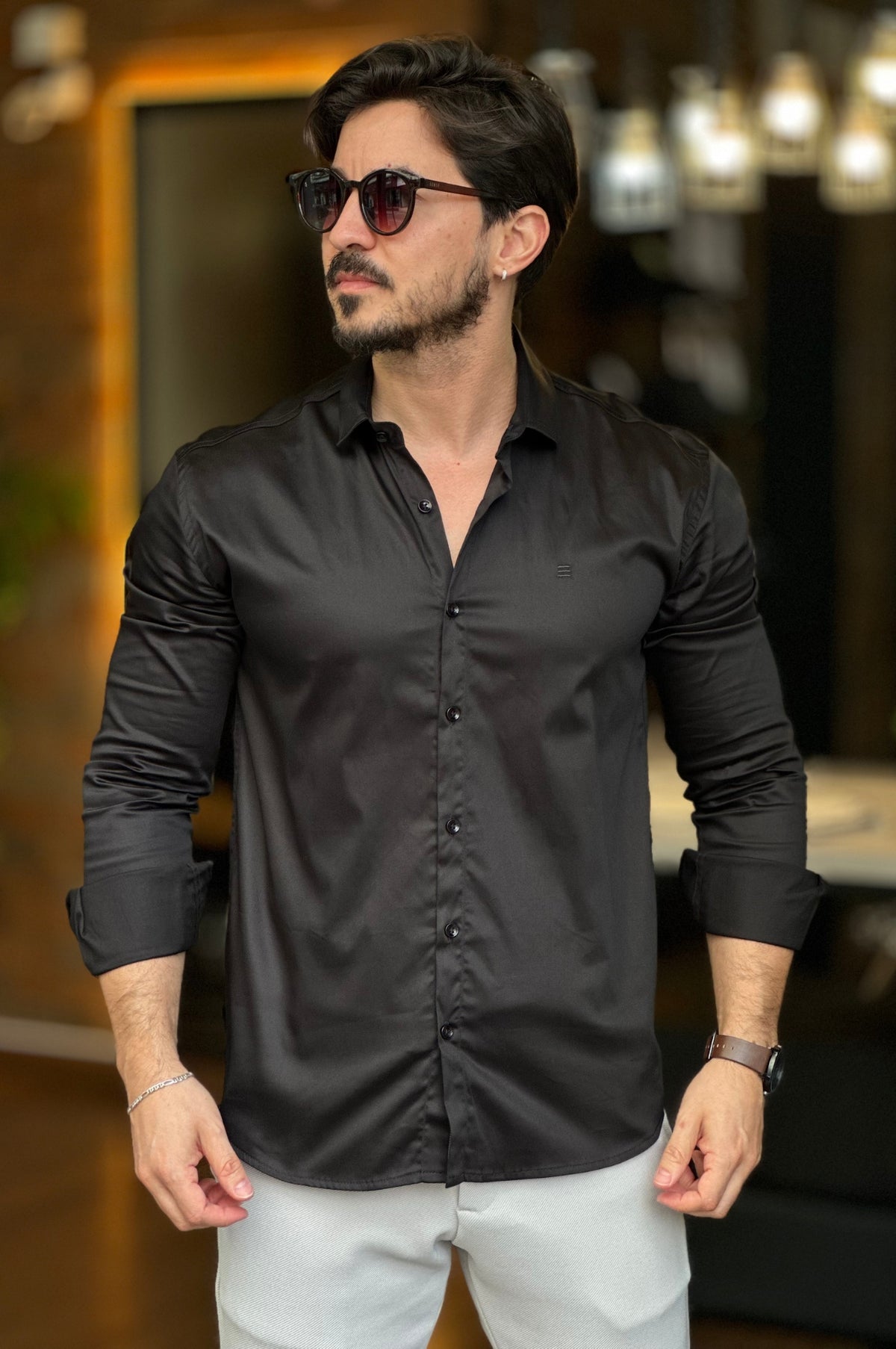 Camisa Social Slim Fit Happen
