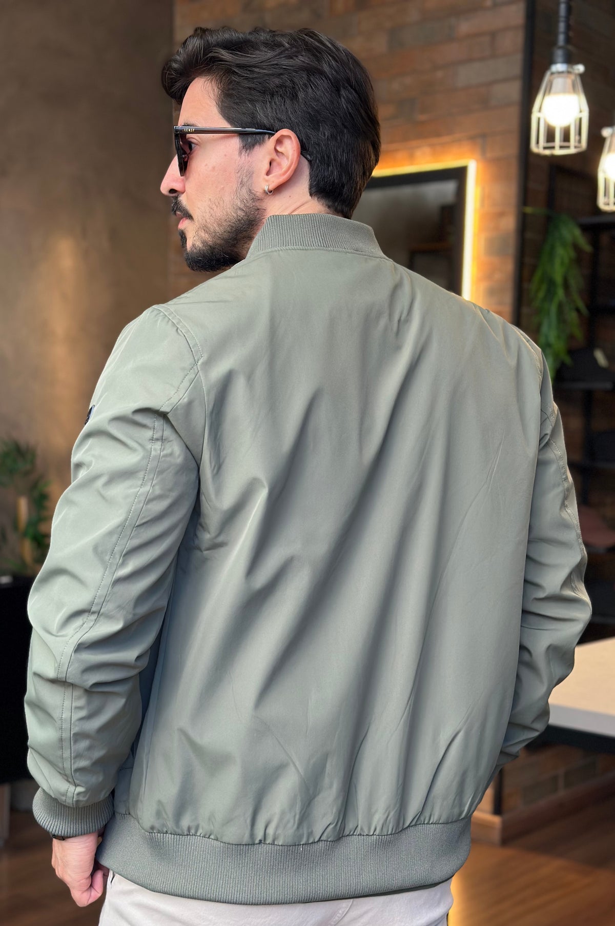Jaqueta Bomber Verde KingJoe