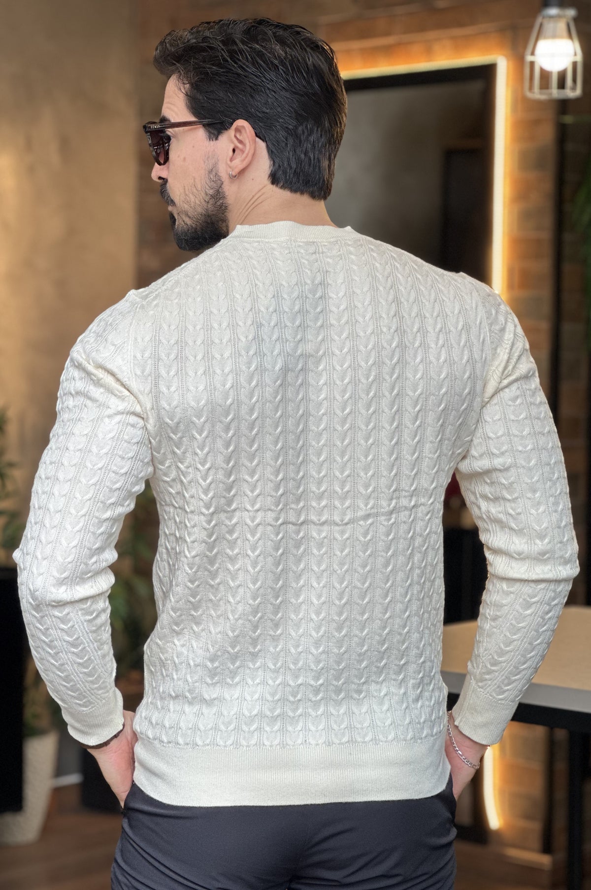 Suéter Tricot Texturizado