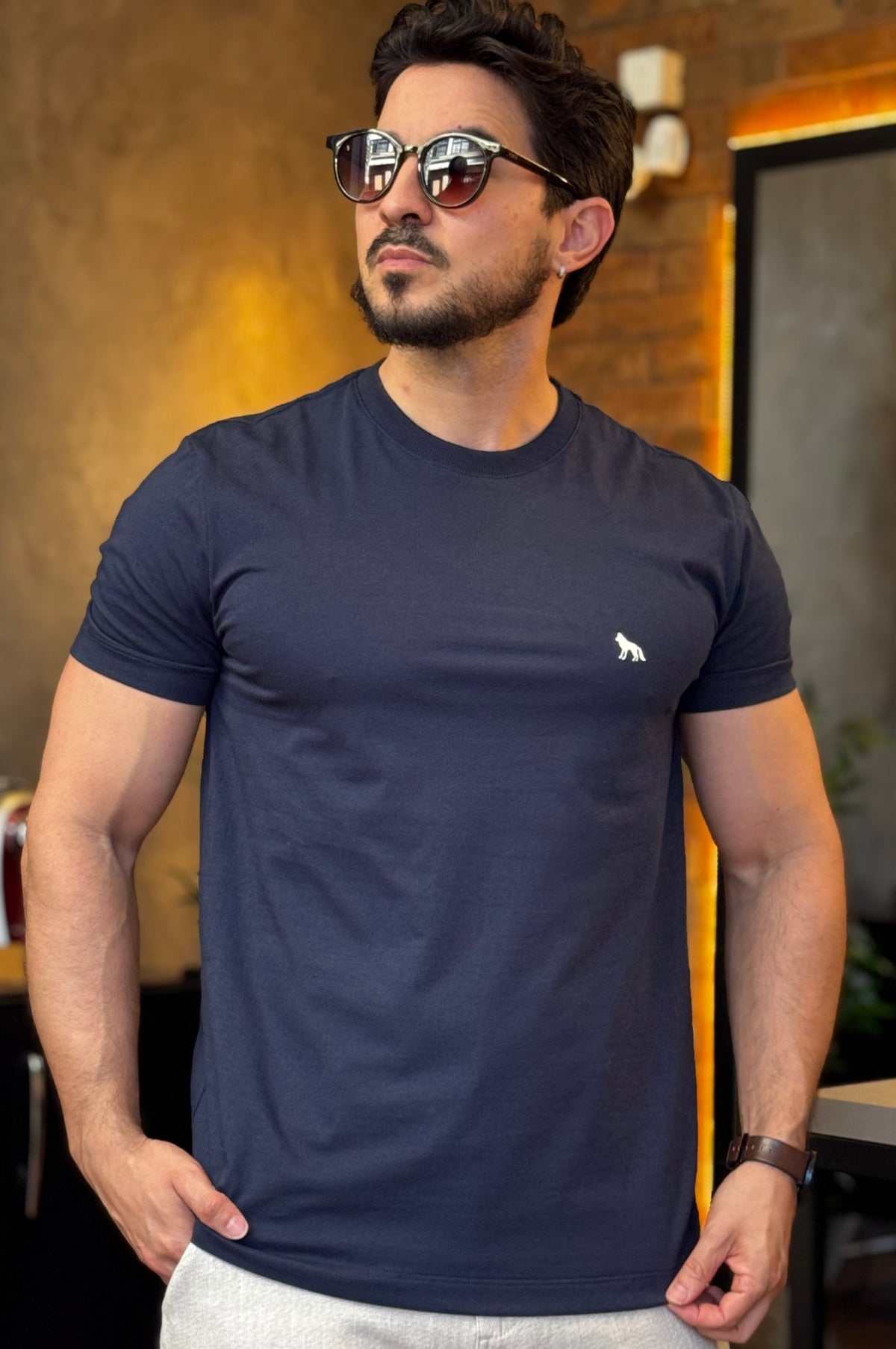 Camiseta Lobo Costas Acostamento