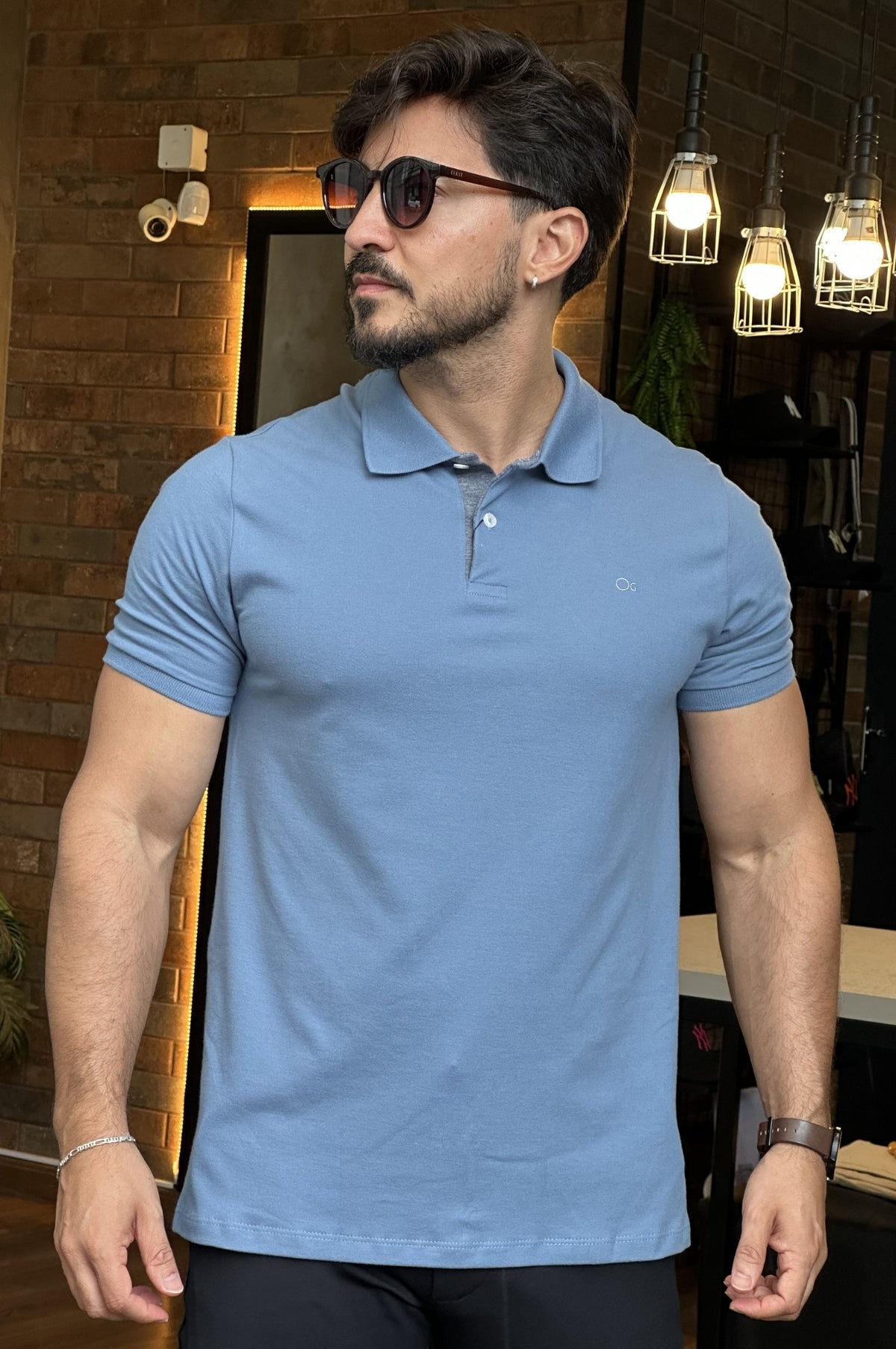 Polo com Elastano Ogochi