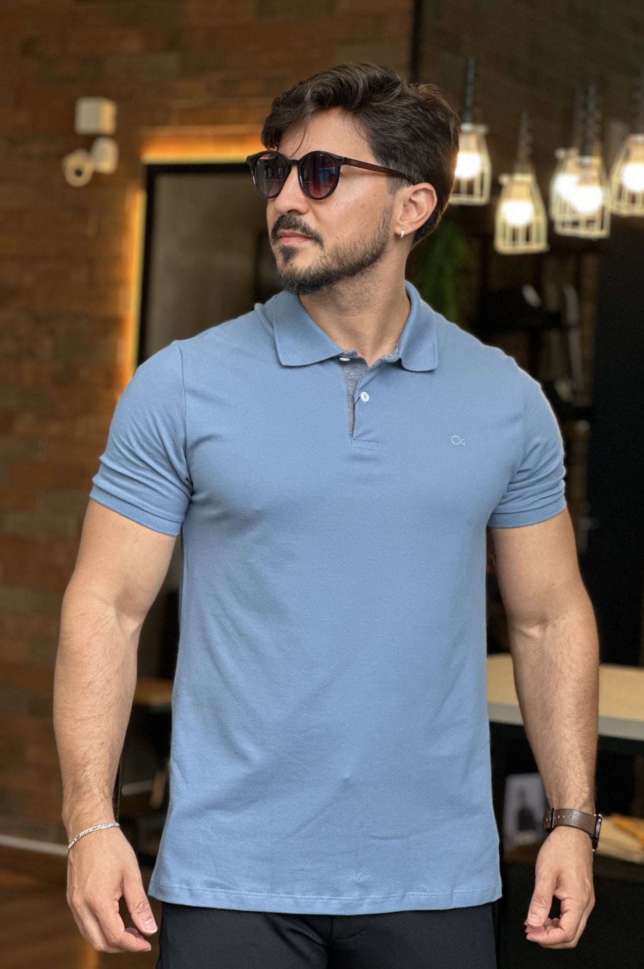 Polo com Elastano Ogochi