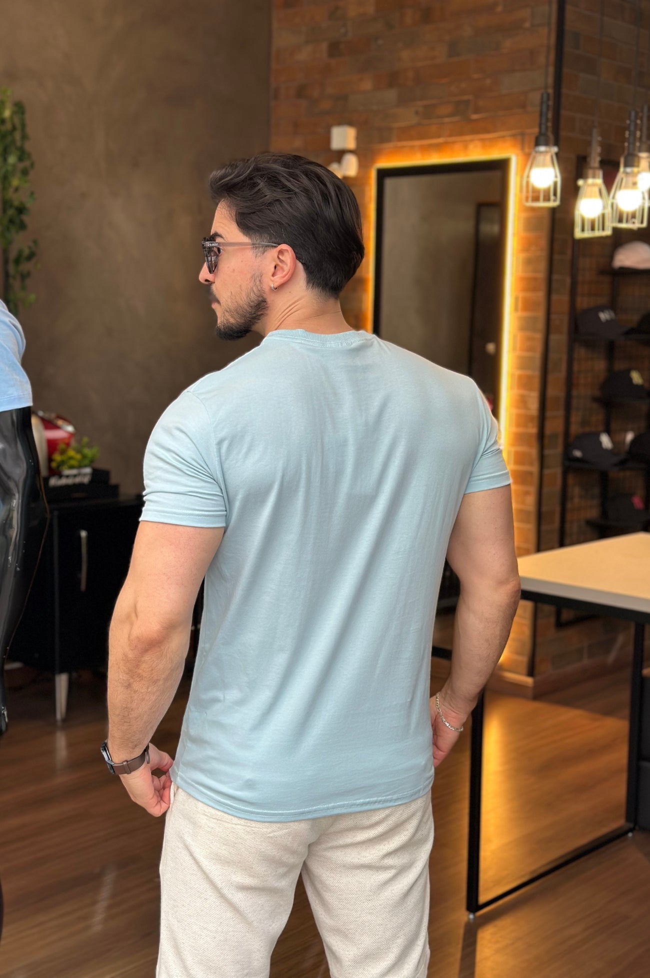 Camiseta Básica Bordada King&Joe