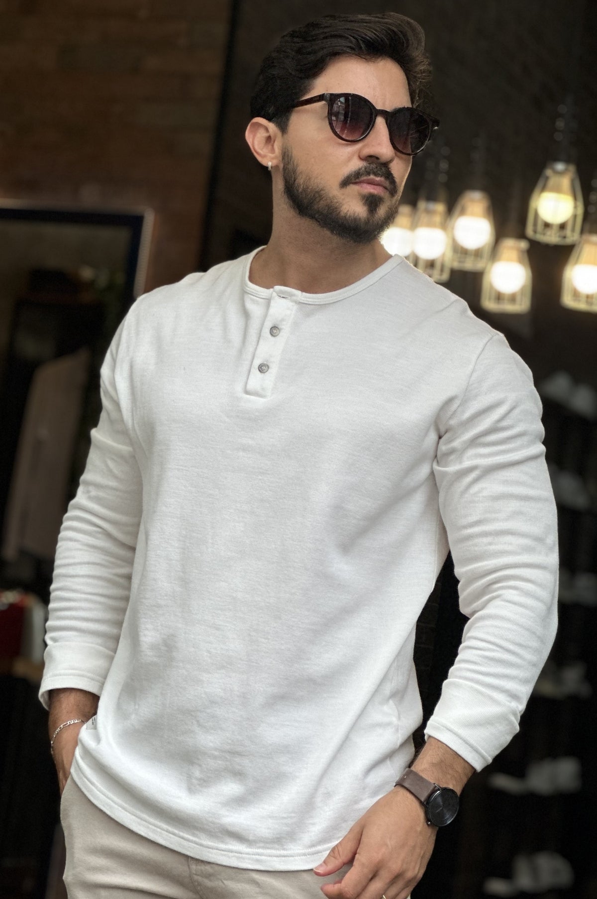 Blusa Henley King&Joe