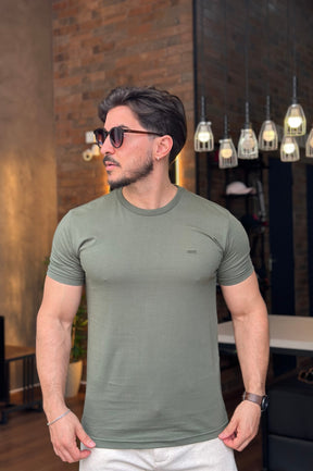 Camiseta Básica Bordada King&Joe