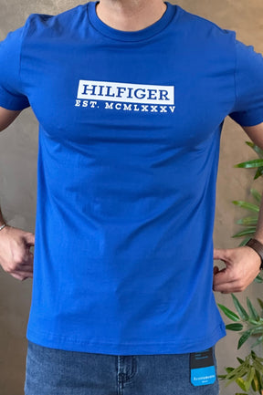 Camiseta Azul Tommy Hilfinger