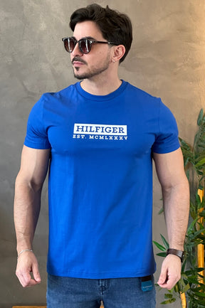Camiseta Azul Tommy Hilfinger