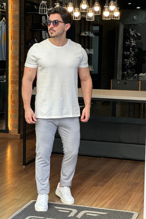 Camiseta Texturizada Off White Docthos
