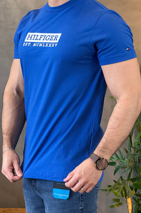 Camiseta Azul Tommy Hilfinger