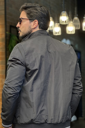 Jaqueta Casual Preta DLZ