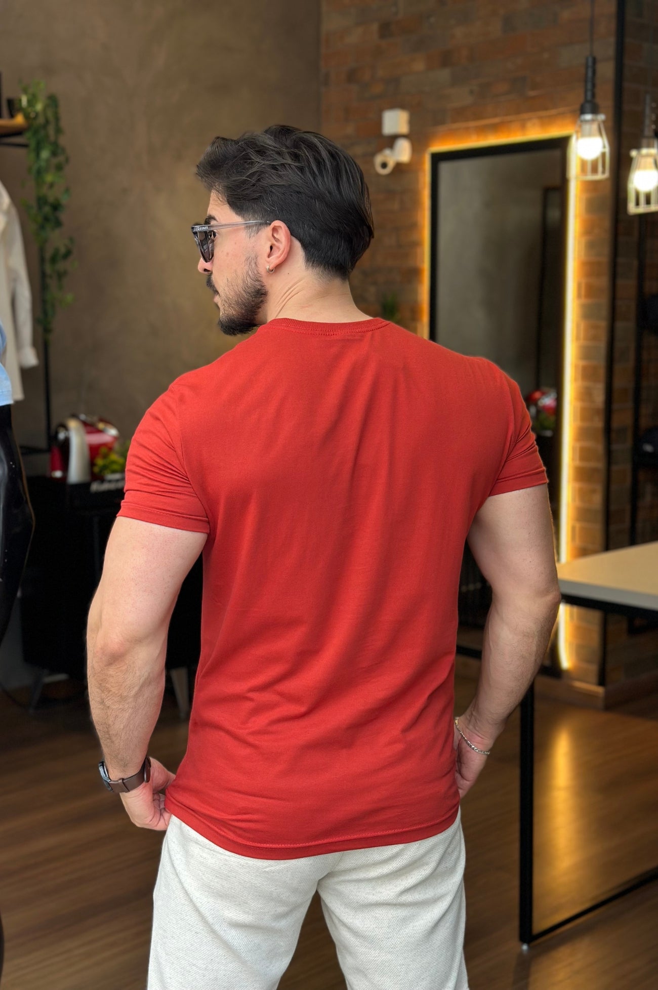 Camiseta Básica Bordada King&Joe