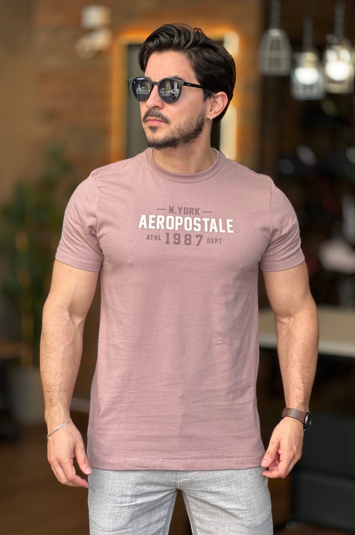 Camiseta Rose Aeropostale