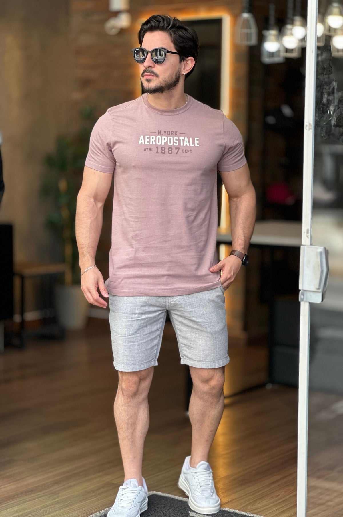 Camiseta Rose Aeropostale