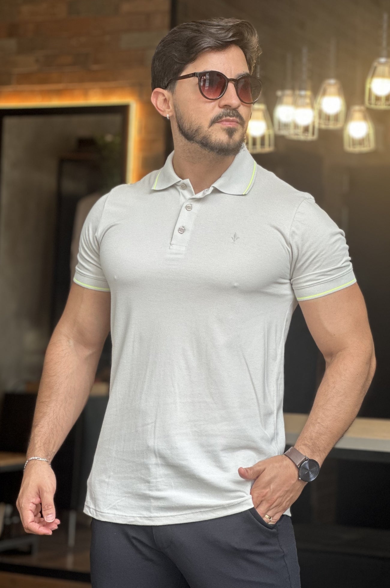 Polo com Elastano DLZ