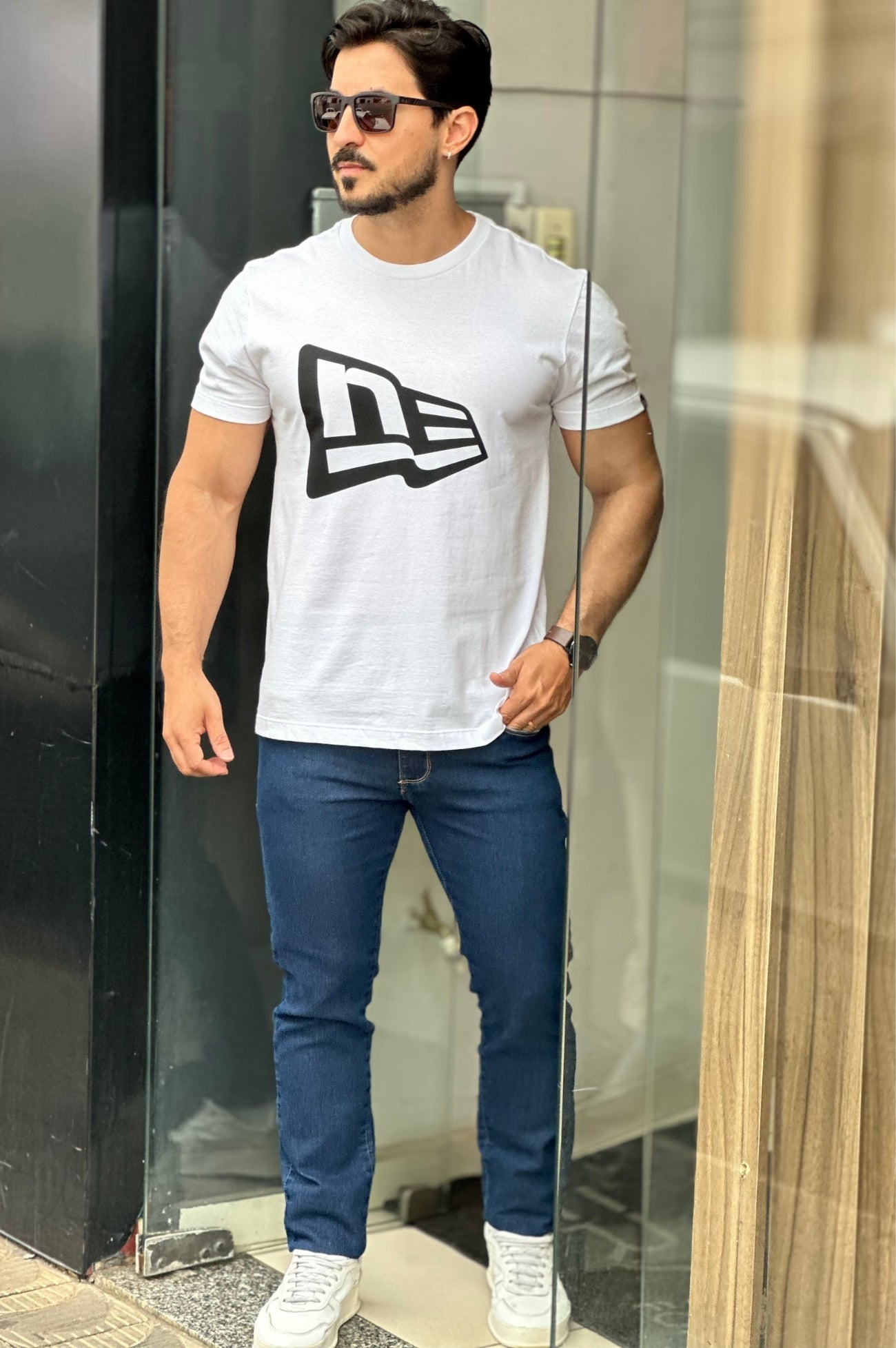 Camiseta Branca New Era