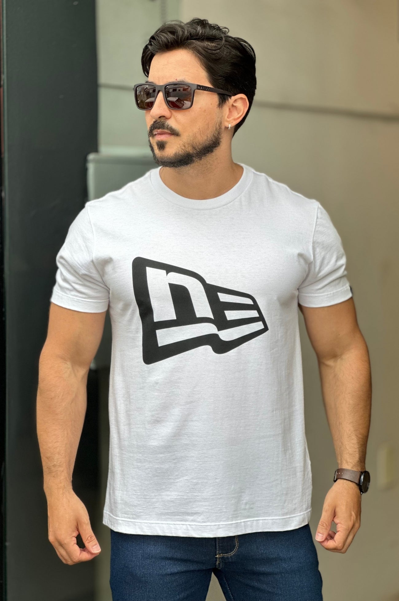 Camiseta Branca New Era