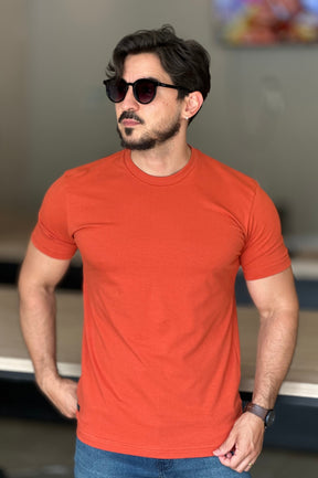 Camiseta Cotton Premium Laranja King&Joe