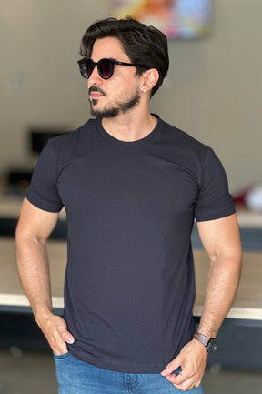 Camiseta Cotton Premium Preta King&Joe