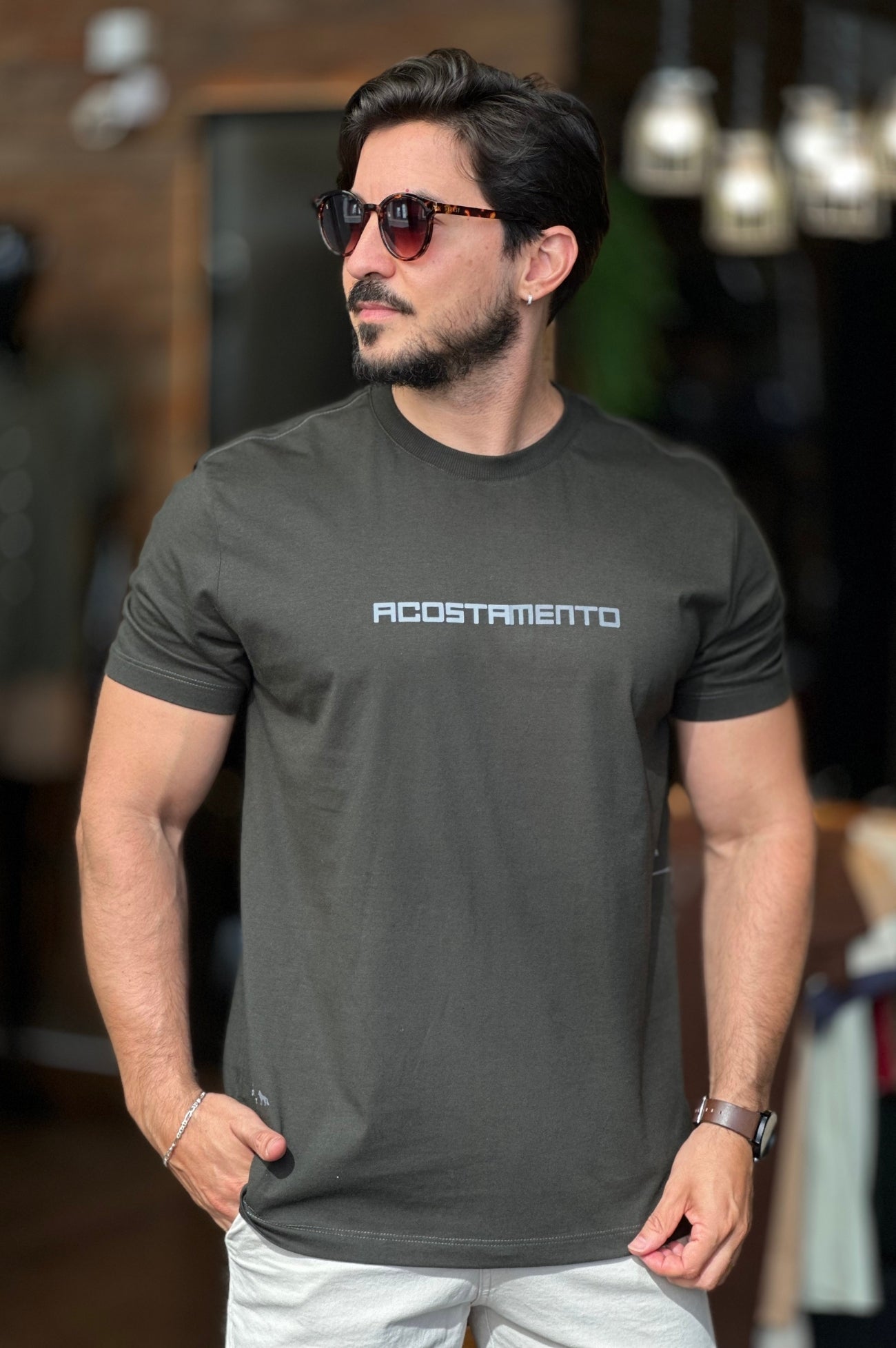 Camiseta Verde Acostamento