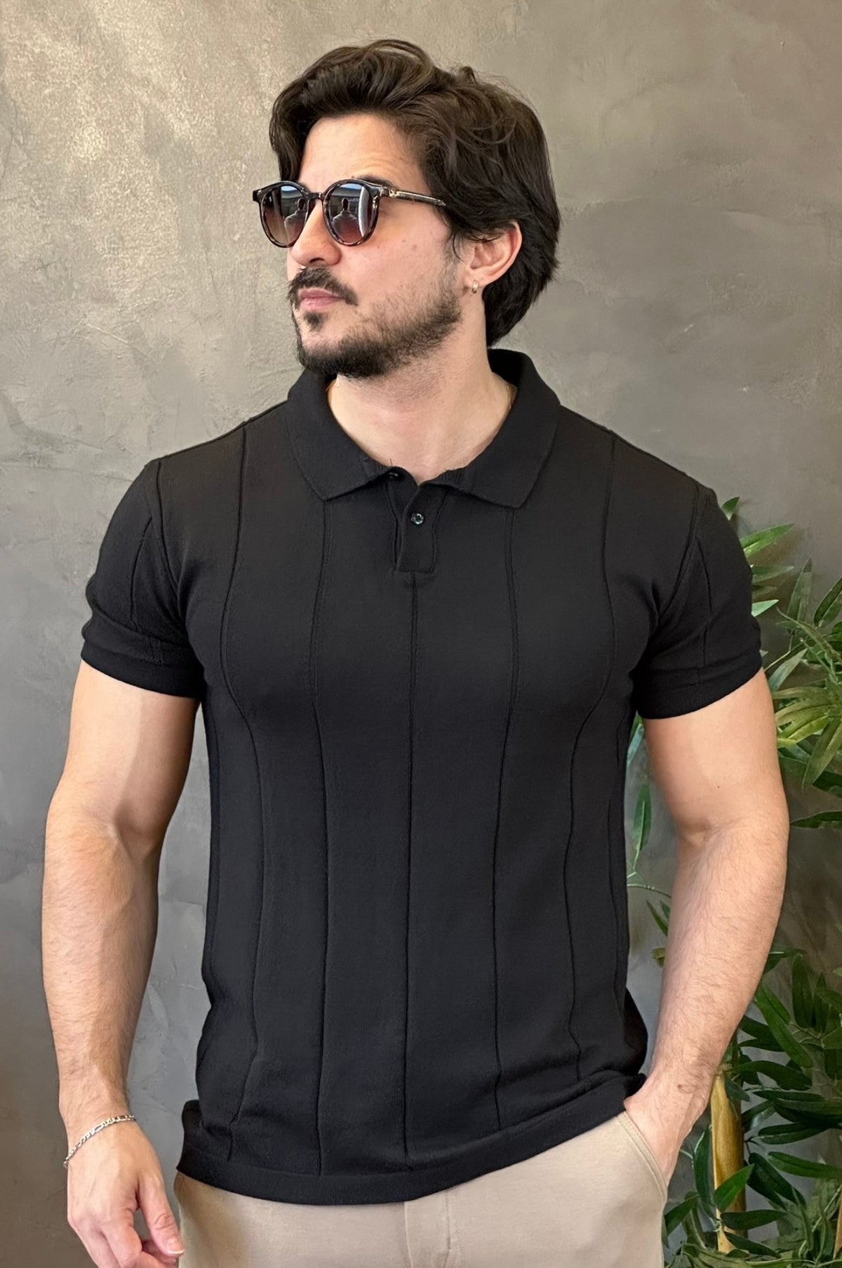 Polo Tricot Ankor Preto